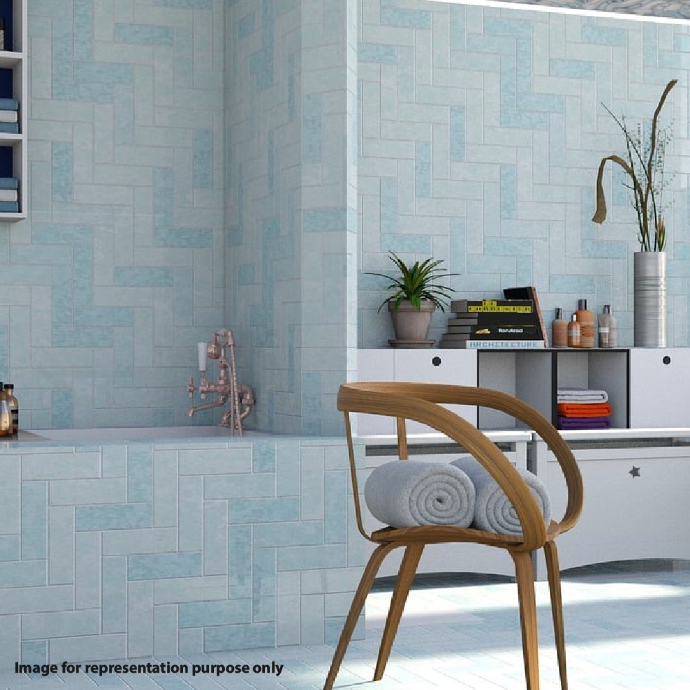 Mosaic Tiles in a Gradient Colour Scheme